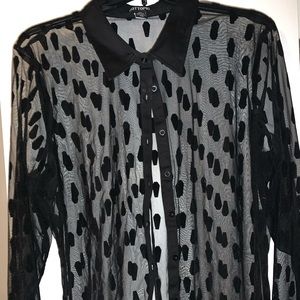 Long sleeve blouse